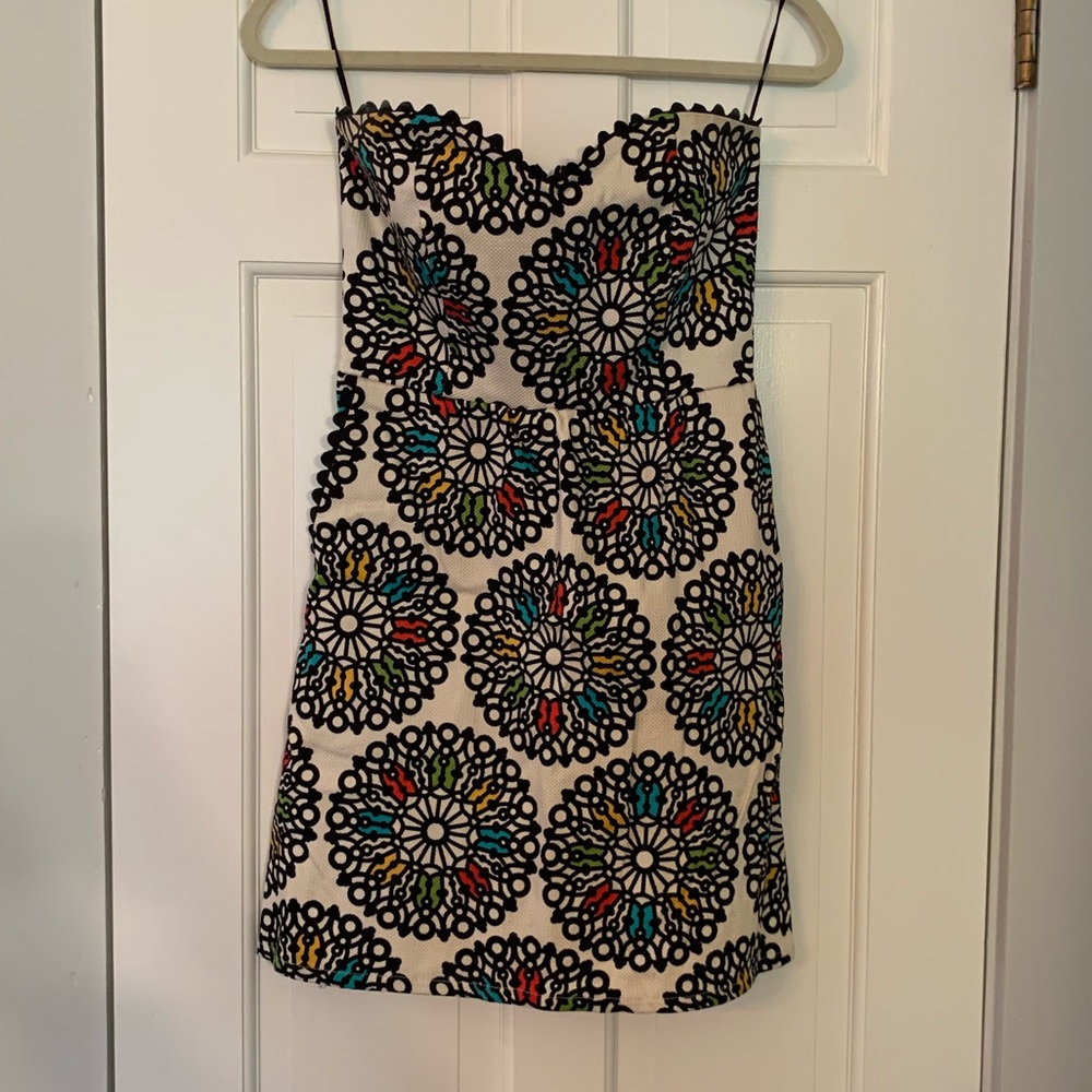 Judith March Strapless Dress with Pockets